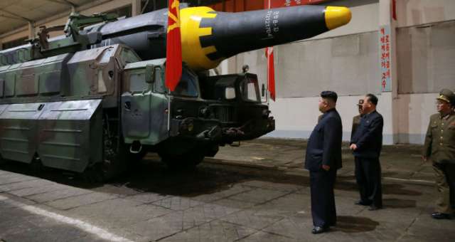 صاروخ نووي لكوريا الشمالية