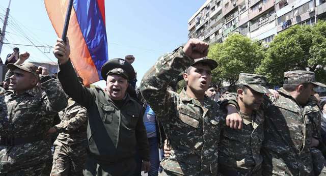الاحتجاجات في أرمينيا