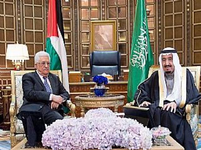 المللك سلمان والرئيس عباس