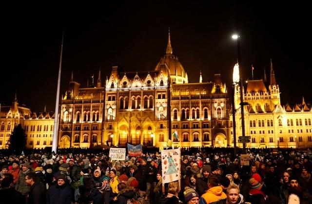 التظاهرات في المجر