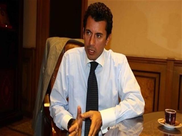  أشرف صبحي وزير الشباب والرياضة