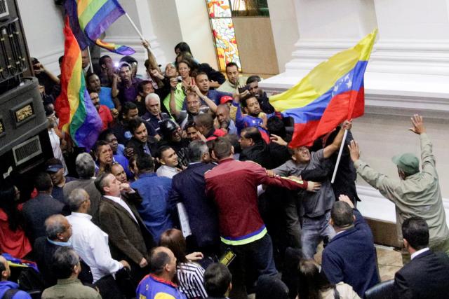 الاحتجاجات الشعبية في فنزويلا- صورة أرشيفية