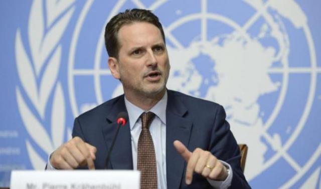  بيير كرينبول المفوض العام لوكالة الأمم المتحدة لغوث وتشغيل اللاجئين الفلسطينيين