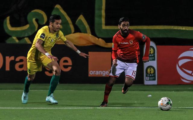  مباراة الأهلي وشبيبة الساورة الجزائري