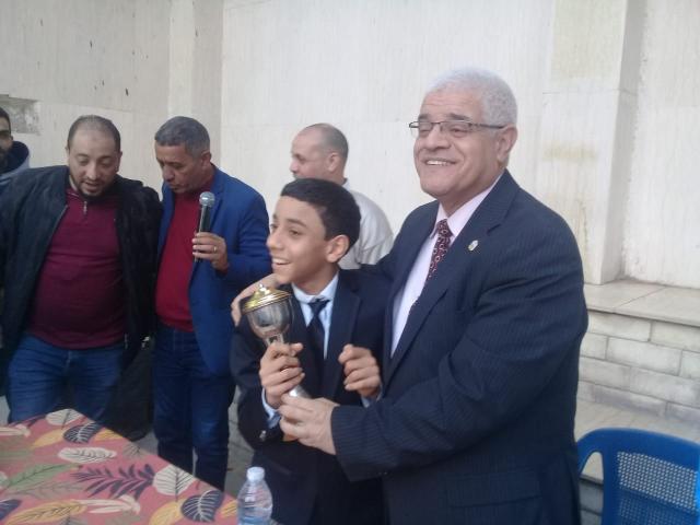 تكريم ابطال العرب والجمهورية في الملاكمة للشباب