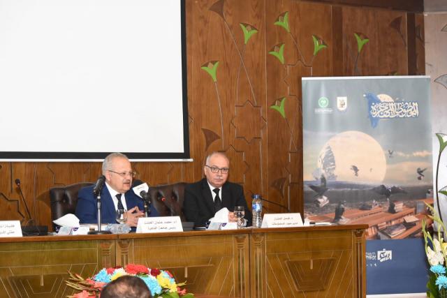 رئيس جامعة القاهرة يفتتح فعاليات يوم المخطوط العربي