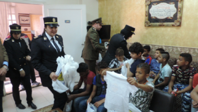  وزارة الداخلية تُشارك الأطفال الأيتام الإحتفال بيوم اليتيم
