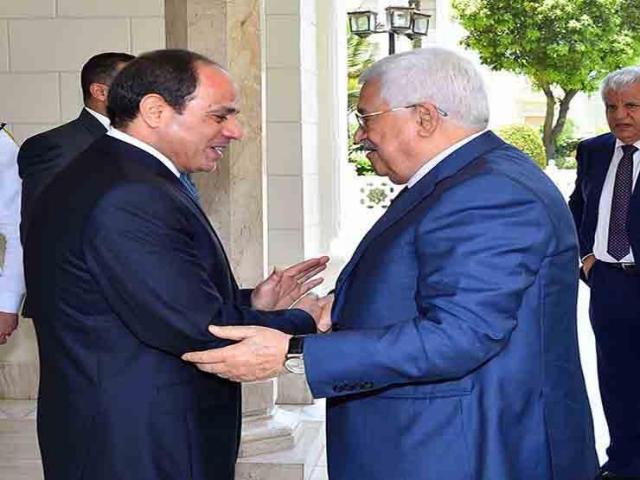 الرئيس السيسي والرئيس محمود عباس