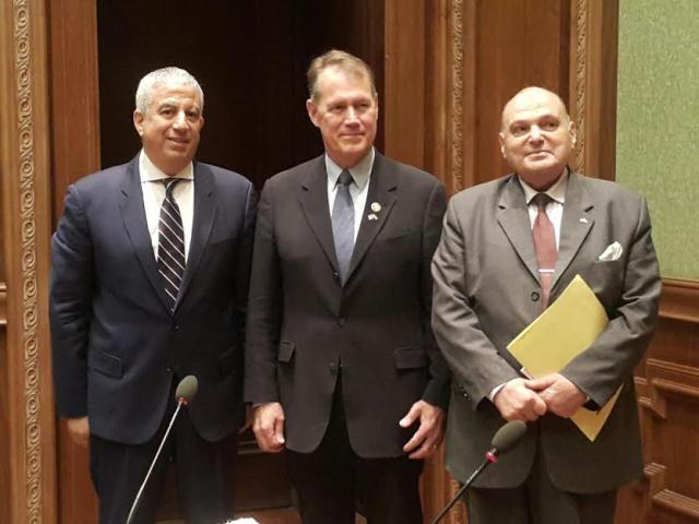  زيارات أعضاء الكونجرس الأمريكي لمجلس النواب المصري