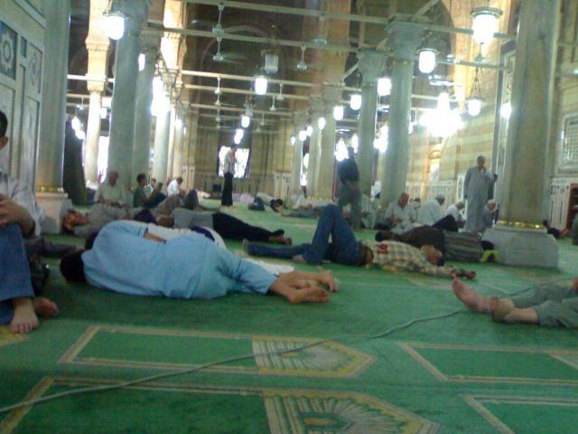 نام في رمضان