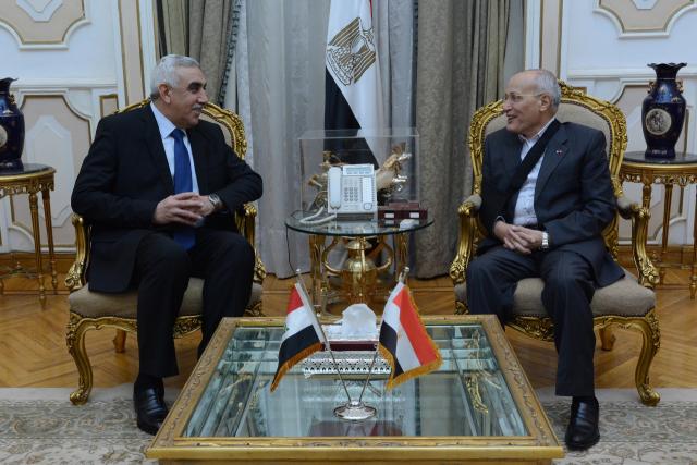 العصار يستقبل السفير العراقي بالقاهرة لبحث سبل التعاون المشترك