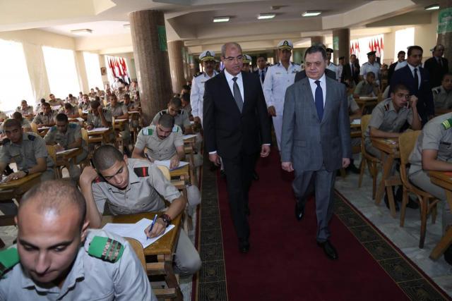  محمود توفيق وزير الداخلية يتفقد لجان إمتحانات طلبة كلية الشرطة 
