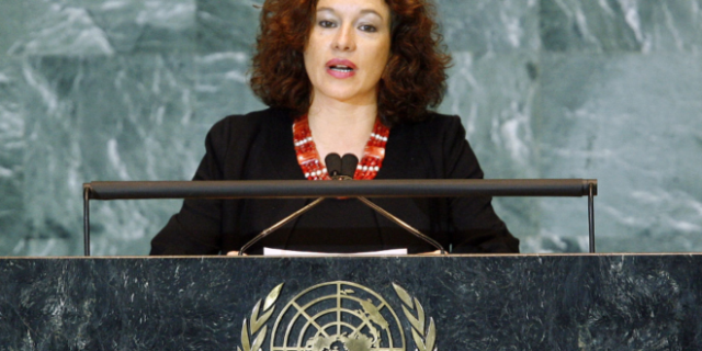 ماريا فرناندا إسبينوزا رئيسة الجمعية العامة للأمم المتحدة