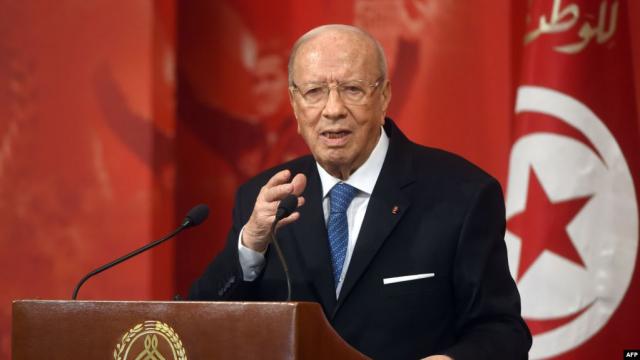  الرئيس التونسي، الباجي قايد السبسي