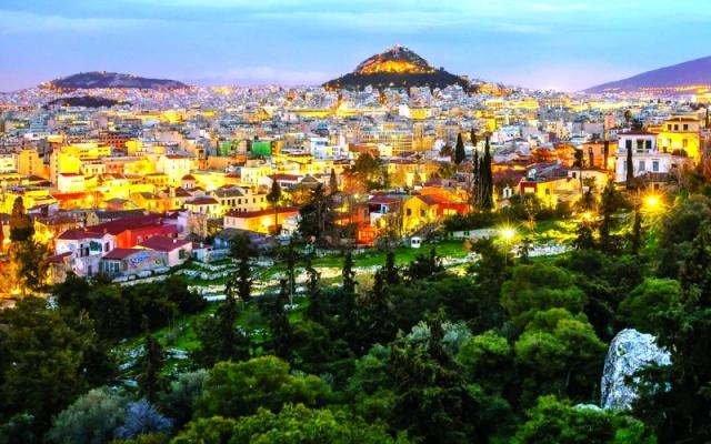 العاصمة اليونانية أثينا 