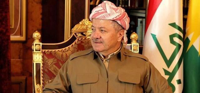  الزعيم الكردى مسعود بارزانى