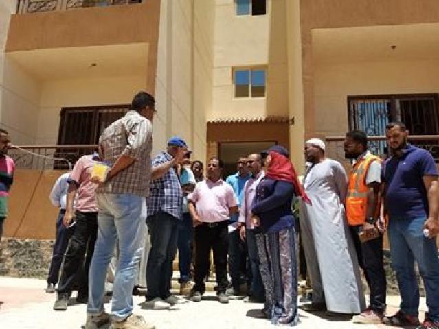 مساعد المجتمعات العمرانيةيتفقد مشروعات مدينة ناصر 