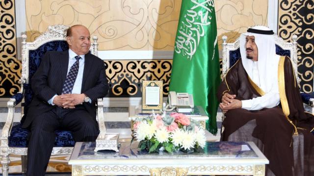العاهل السعودي والرئيس اليمني