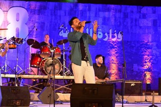 محمد حسن يتألق في حفل مهرجان القلعة الدولي