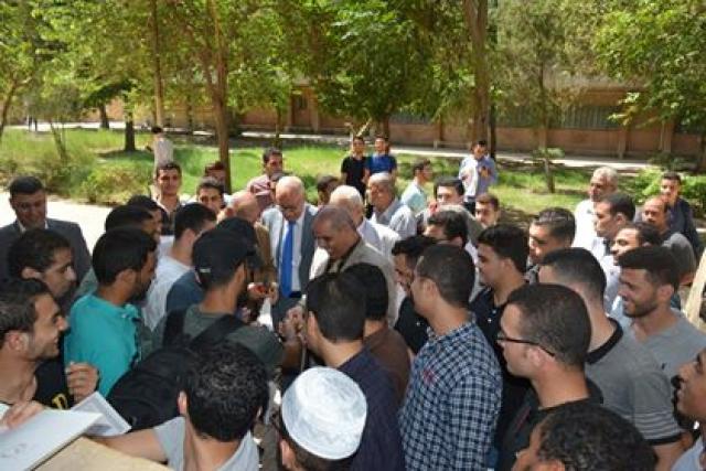 رئيس جامعة الأزهر يتفقد المدن الجامعية للطلاب والطالبات