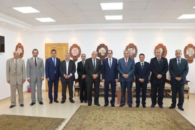 المحرصاوي يلتقى بوفد الهيئة العربية للتصنيع 
