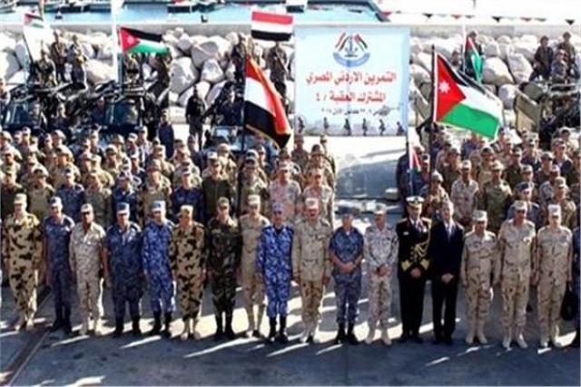 فعاليات التدريب المصرى الأردنى المشترك