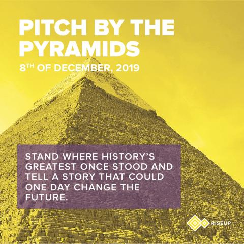  أول مسابقة إقليمية من نوعها بعنوان Pitch by the Pyramids