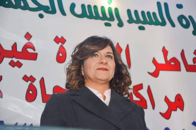 نبيلة مكرم -وزيرة الدولة للهجرة 