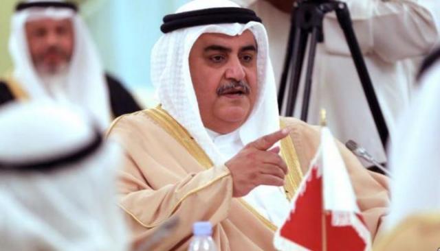 مستشار ملك مملكة البحرين للشؤون الدبلوماسية الشيخ خالد بن أحمد آل خليفة