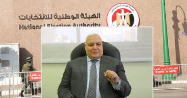 المستشار لاشين ابراهيم رئيس الهيئة الوطنية للانتخابات-أرشيفية