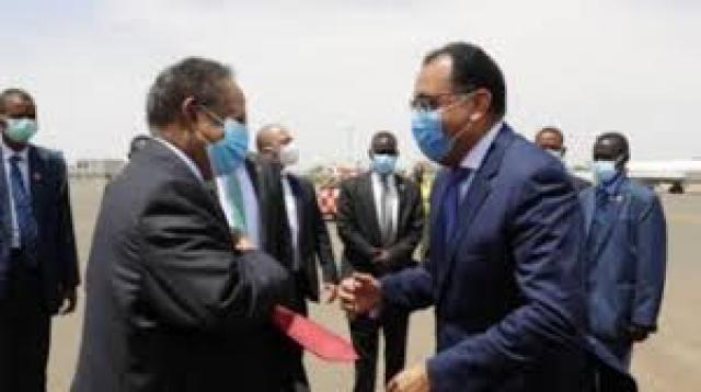 رئيس الوزراء السوداني يستقبل ”مدبولي” بمطار الخرطوم - مطار الخرطوم الدولي