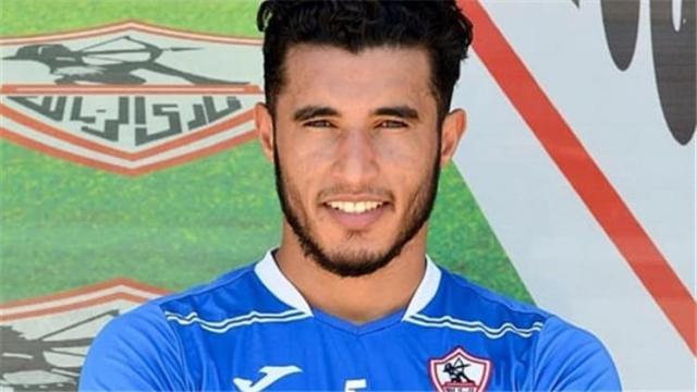 محمد حسن مهدد بالغياب عن الزمالك أمام نادي مصر