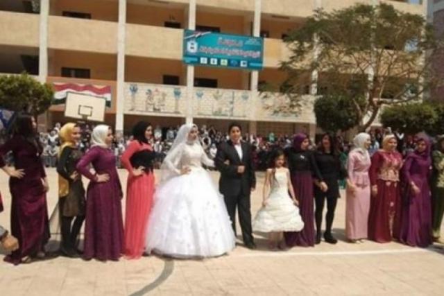 حفلات زفاف في المدارس