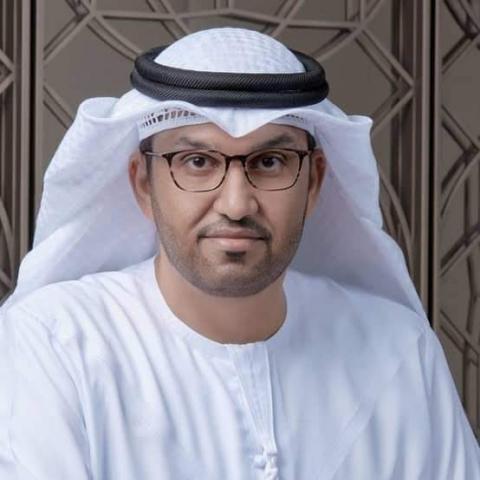 الدكتور سلطان بن أحمد الجابر وزير الصناعة والتكنولوجيا المتقدمة الاماراتي 
