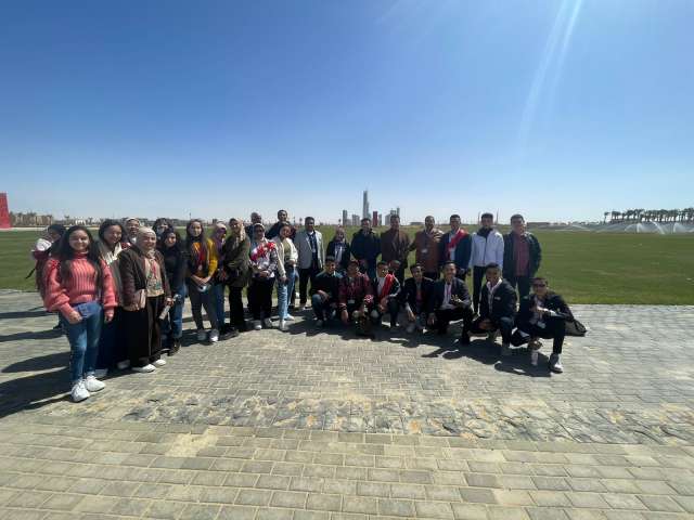 زيارة لوفد طلابي من محافظة أسيوط 