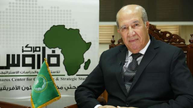 السفير عبدالحميد بوزاهر، رئيس الوفد الدائم للاتحاد الأفريقي لدى جامعة الدول العربية