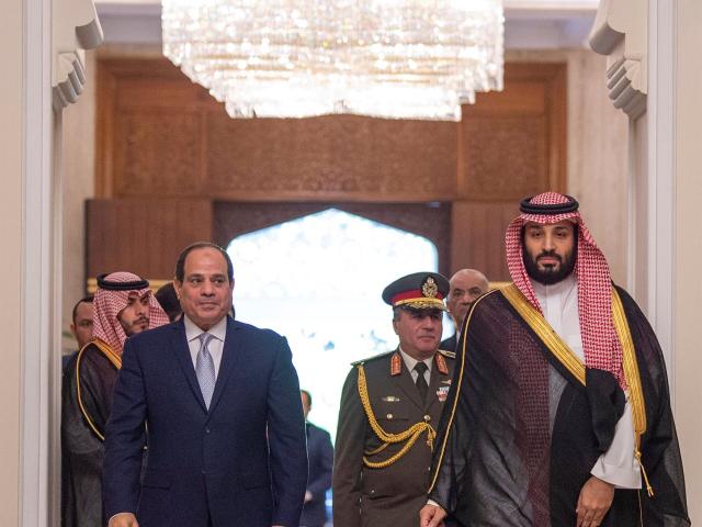  الرئيس السيسي وولى العهد السعودي