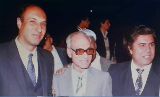 المونتير سعيد الشيخ مع مدير التصوير سعيدالشيمي