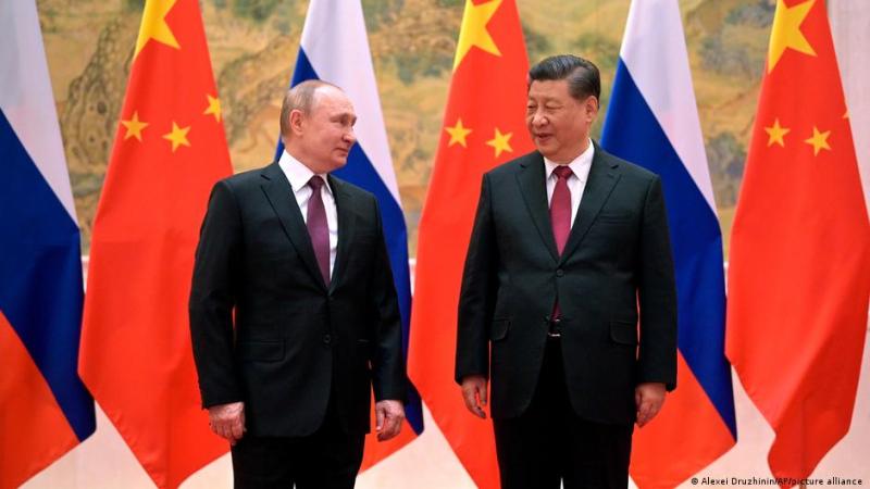 الرئيسين الصيني والروسي 