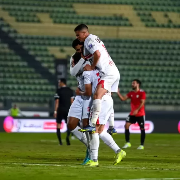 شوط أول سلبي بين الزمالك والمصري في الكونفدرالية